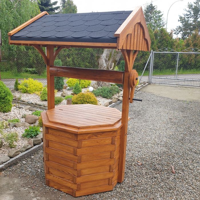 Obudowa betonu studni