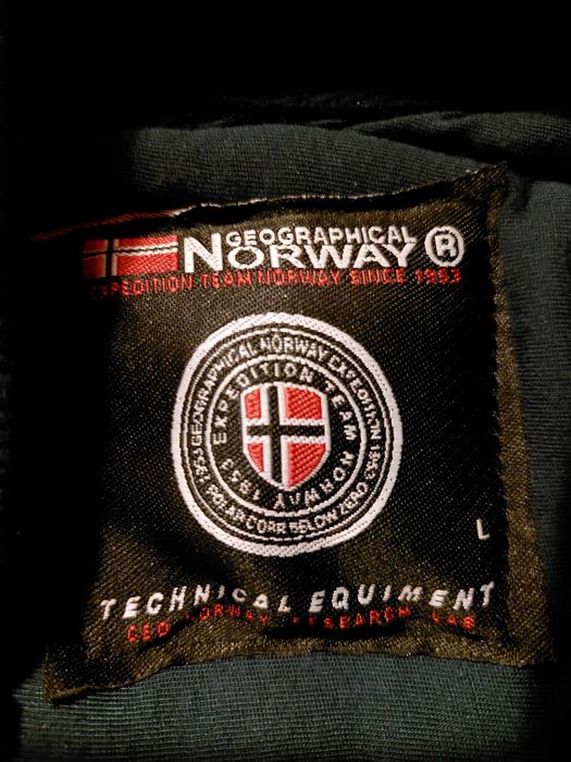 Blusão Geographical Norway "Compact" — Tam. L (veste como um M).64564178936067122