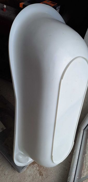 ZA DARMO.Waniennka dziecięca 100x45cm do kąpania, wanna na wodę biała.