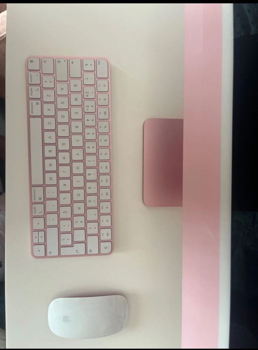 Imac 2024, M4, 16 GB RAM, 256 memória, rosa