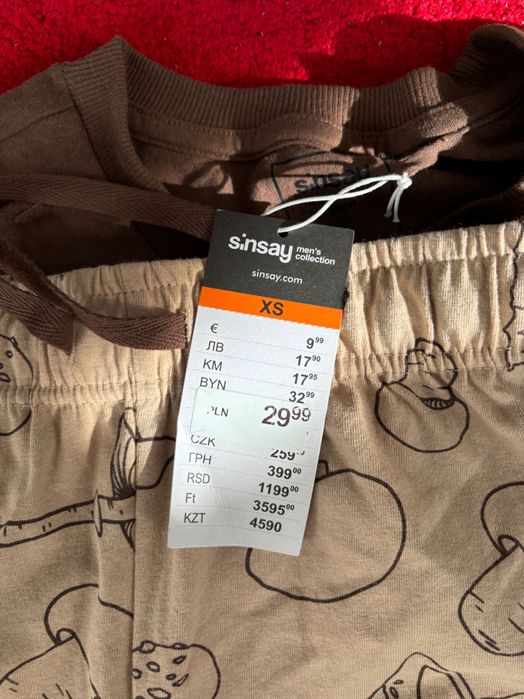 NOWA Piżama w grzyby XS