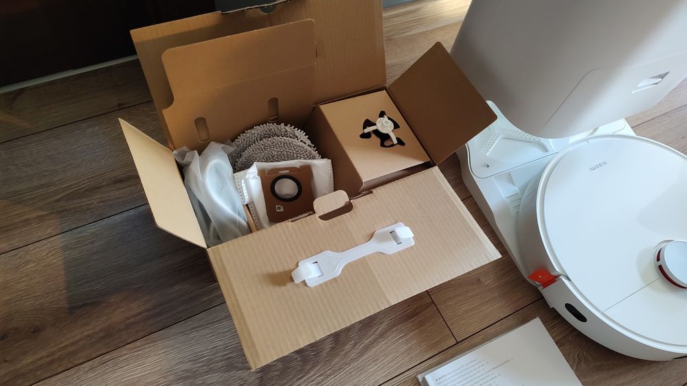 Nowy robot automatyczny Xiaomi Robot Vacuum X10+,stacja myjąca.