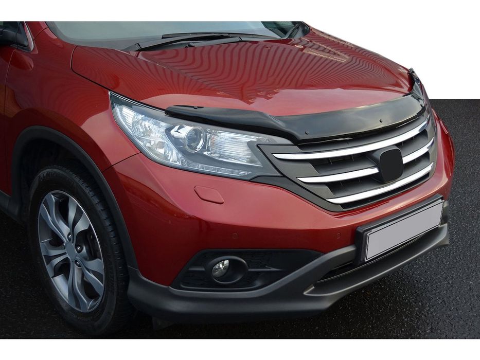 Honda CRV Дефлектор капота (мухобойка) EuroCap