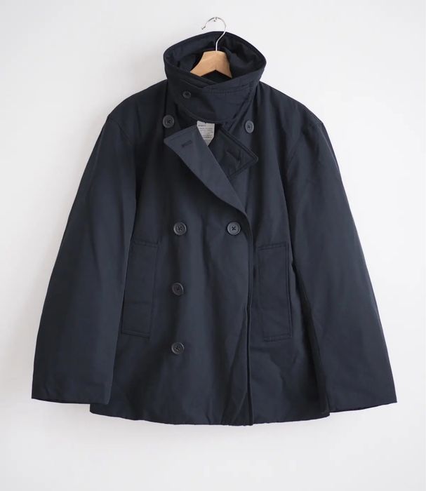 Жіноче пальто утеплене Uniqlo Padded Short Peacoat юнікло