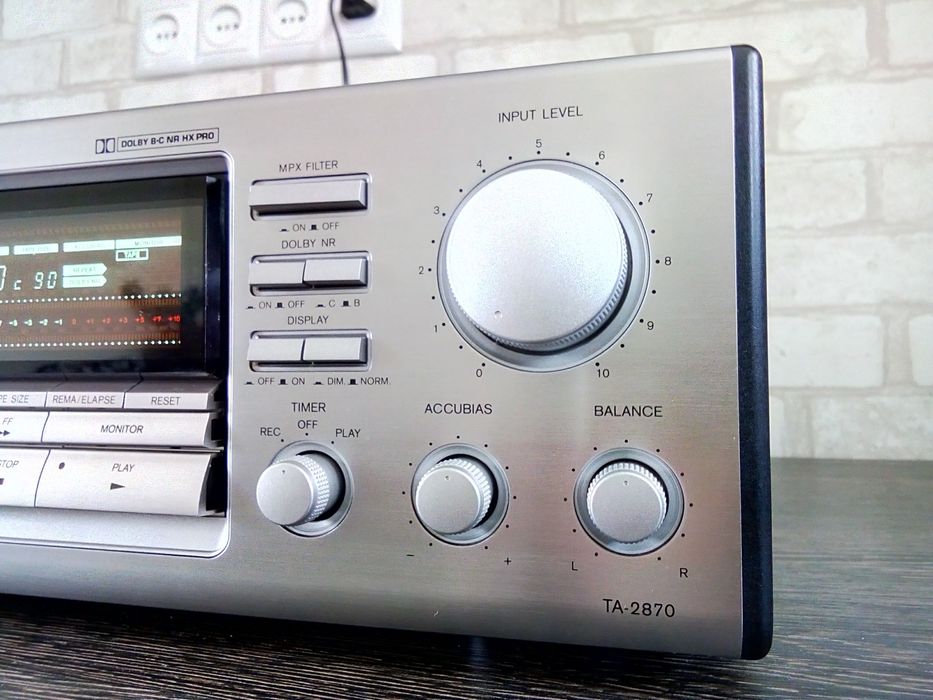 ONKYO Integra TA-2870 Stereo Cassette Tape Deck 1991-96