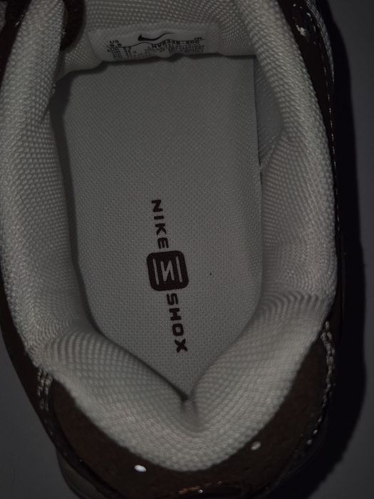 Nike shox ride 2 x supreme brown white