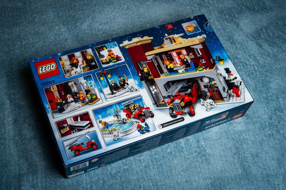 LEGO 10263 Creator Expert - Remiza strażacka w zimowej wiosce (NOWY)