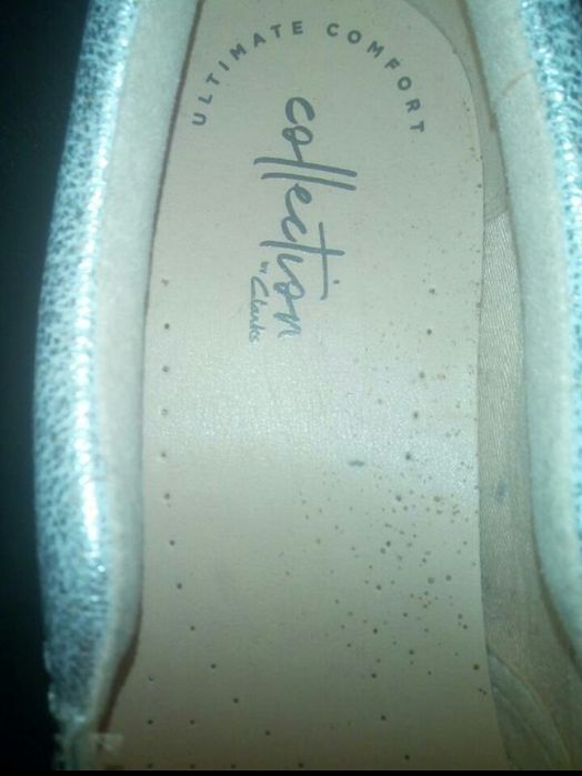 Фирменные кожаные слипоны Clarks Оригинал