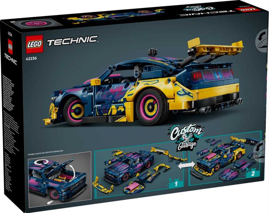Klocki LEGO Technic 42236 Warsztat tuningowy: samochód Ford Mustang GT