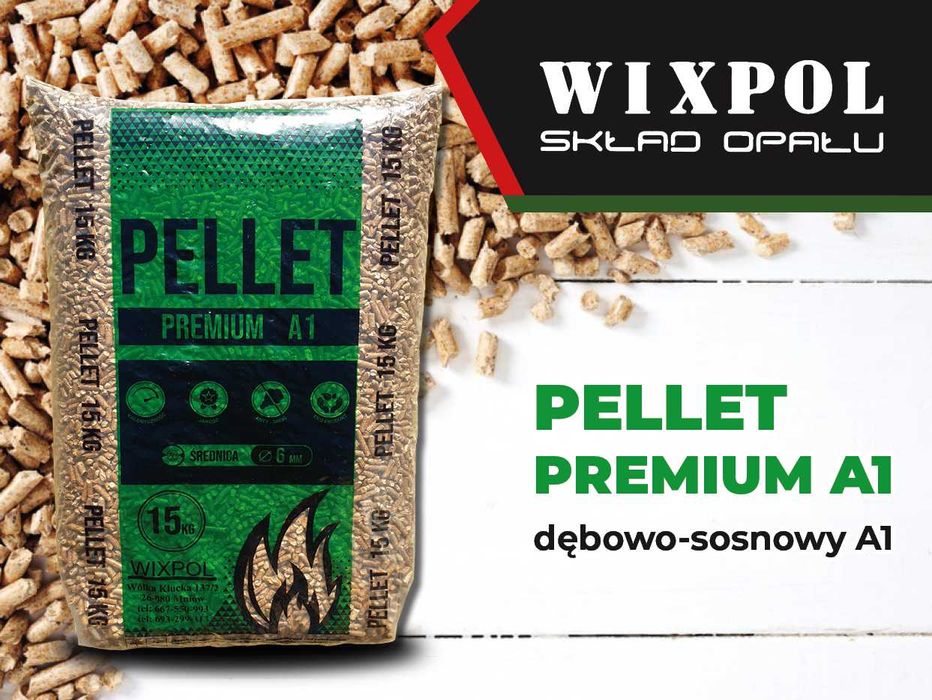 Pellet worki 15kg CLASSIC 1300 zł Przedbórz