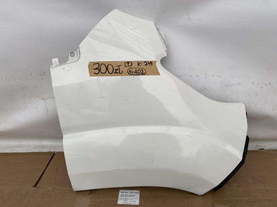 DUCATO BOXER JUMPER 14- BŁOTNIK PRZEDNI PRAWY BIAŁY 249 EWP