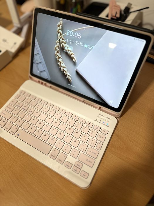 Samsung Galaxy Tab S6 Lite 128GB Preto + Pack Teclado (Impecável)