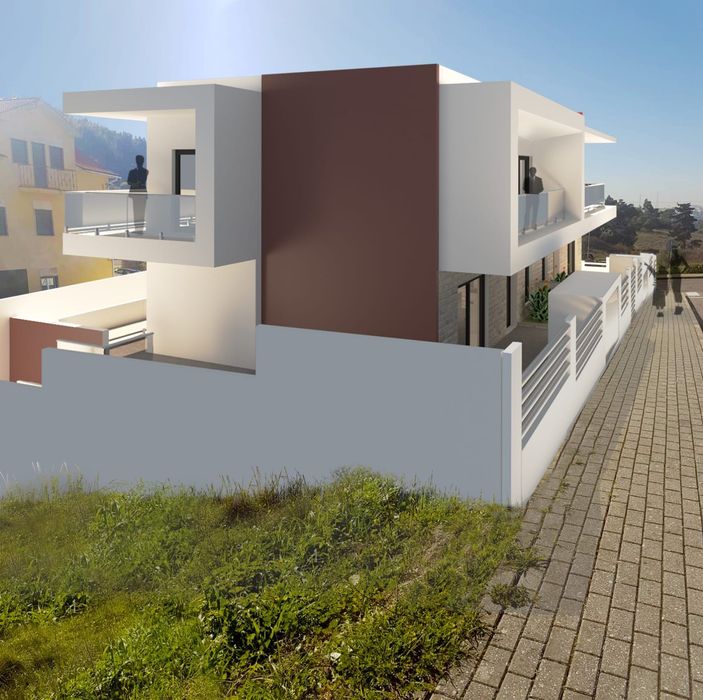 Moradia Geminada T3 Nova com Jardim e Garagem | A-da-Beja | Amadora