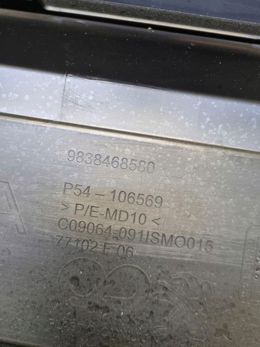 peugeot 408 ii 22- zderzak tył tylny ładny