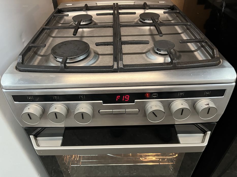 Kuchenka Amica GE 50cm srebrna |12msc |BD stan |Dowóz