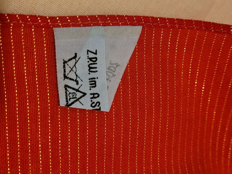 Chusta wełniana z PRL lata 80/90 fabryka Łódź