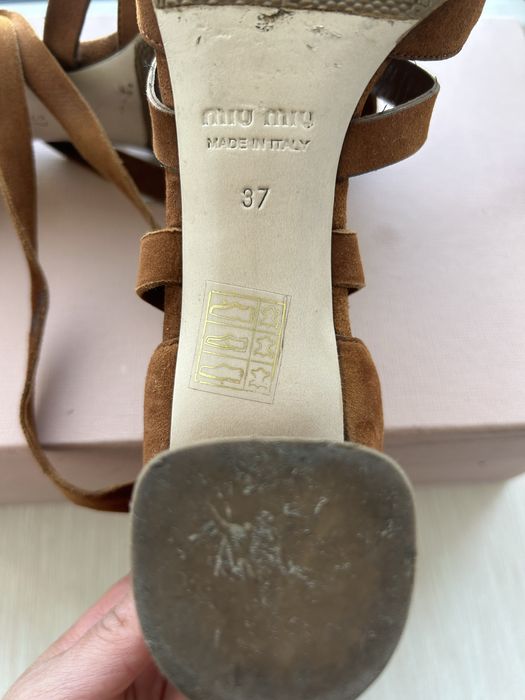 Босоніжки Miu Miu