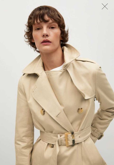 Casaco / gabardina Mango