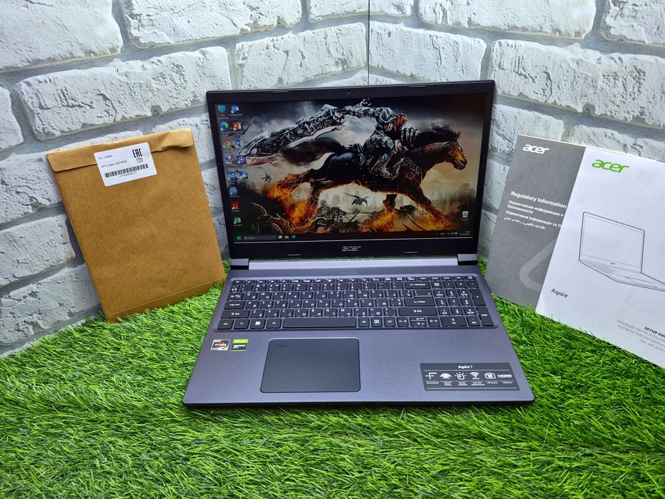 Магазин:Acer Aspire 7/Ryzen 5-5500U/32Gb/256SSD/GTX 1650 4GB/Ігровий Ноутбук.
