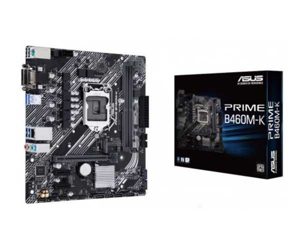 Мат плата Asus PRIME B460M-K з Процесор Intel Core i3-10100F: 3 000 грн ...