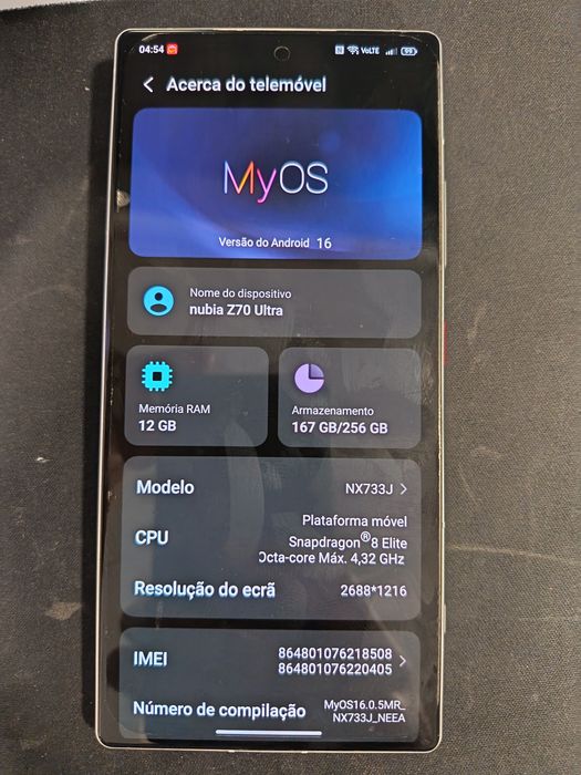 Nubia Z70 ultra completo varias capas