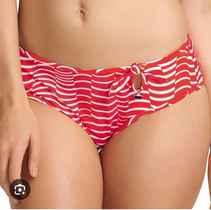 Kostium kąpielowy strój dwuczęściowy czerwony bikini Triumph 75d 75 d 36 s