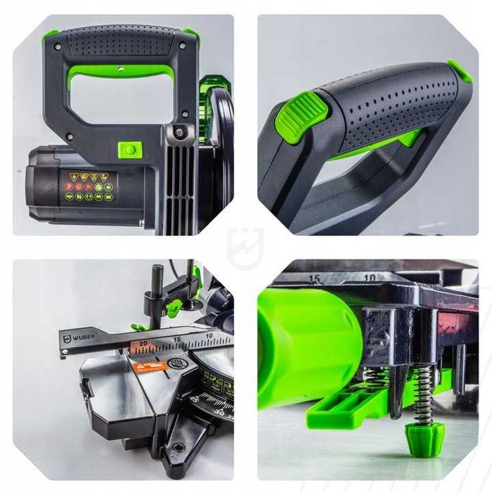 Piła ukosowa ukośnica do drewna  1700W + LASER + TARCZA 210MM 24T