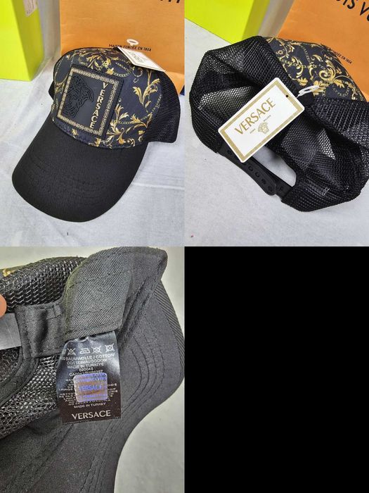 Czapka ralph z daszkiem calvin moschino premium