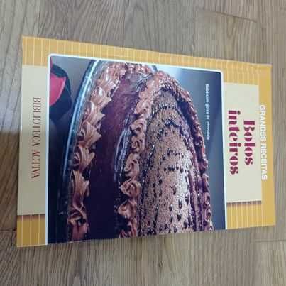 vendo livro bolos inteiros