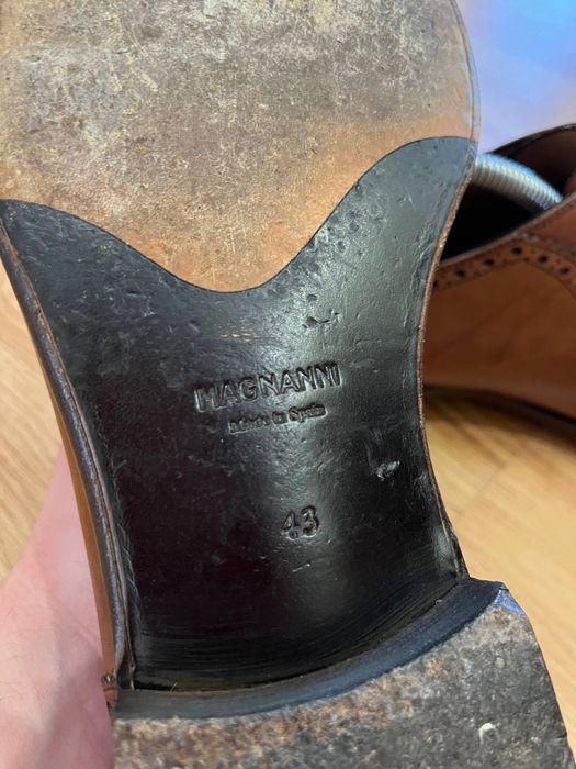 Туфли мужские Magnanni leather оригинал размер 43
