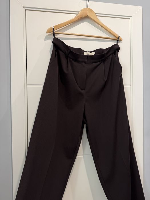 Брюки штани палаццо шоколадні The Lace Modena XL