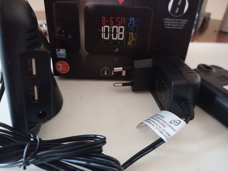 Метеостанція AURIOL з вуличним датчиком. Німеччина