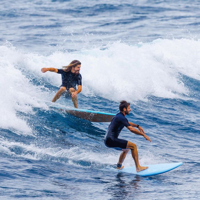 Prancha de Surf em espuma 6'6 swallow tail 55L turquesa