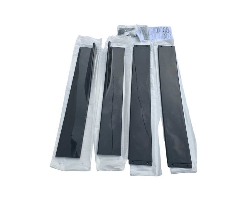 Splitter zderzaka przód uniwersalny BODY KIT czarny połysk