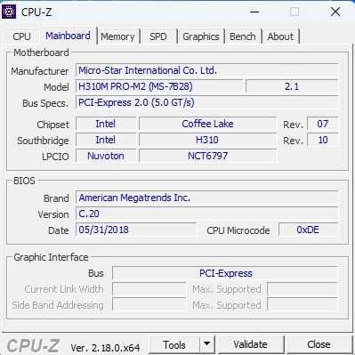 | Komputer | i5-8400 2,80 GHz | 32 GB DDR4 | Samsung 990 EVO Plus 1 TB