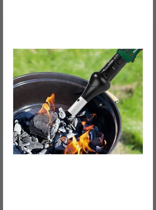 Aparafusadora + conjunto para churrasco 4V parkside