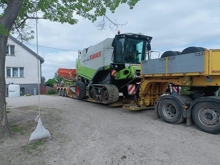 Transport niskopodwoziowy/Gabaryty tiefbett z pilotażem i inne