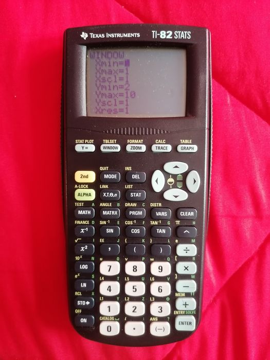 Calculadora gráfica texas instruments tl-82 stats
