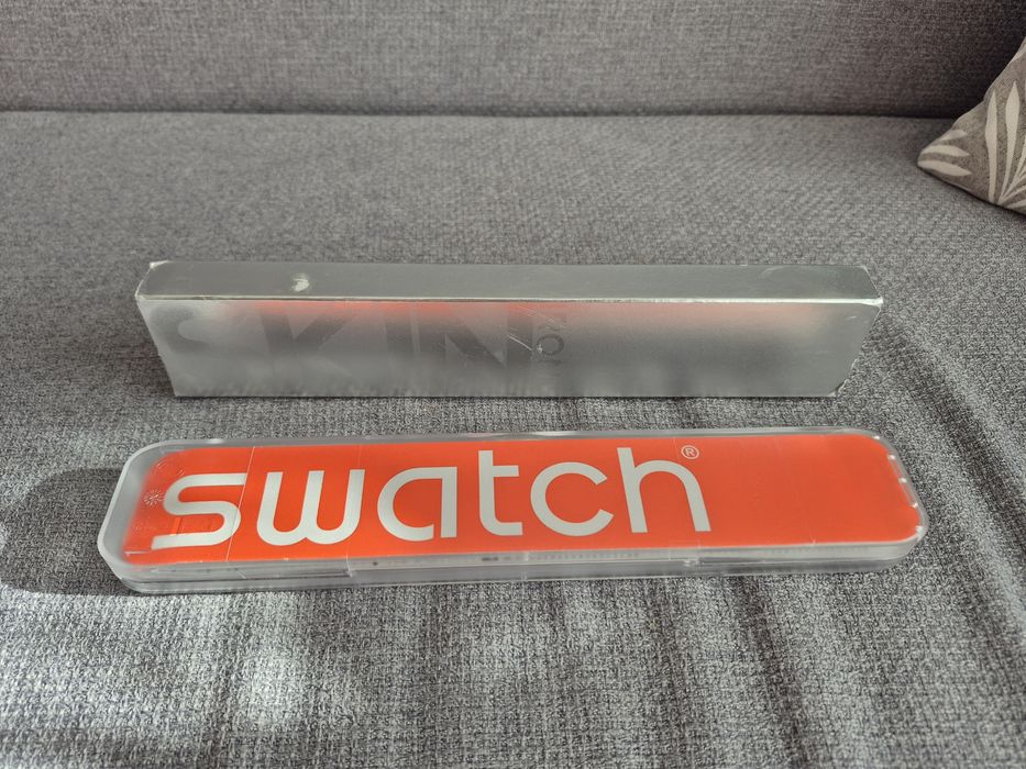 Pudełko od zegarka swatch