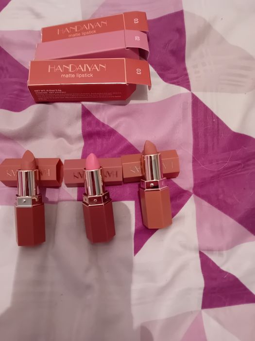 3 nowe pomadki matowe