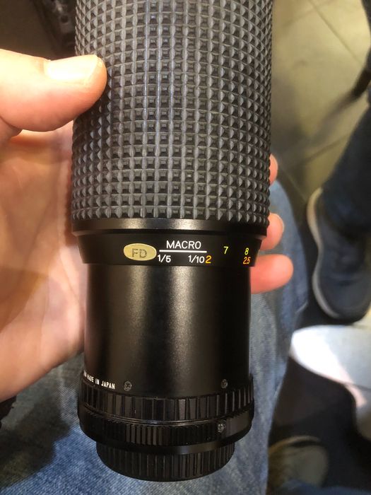 Lente Osawa MC Macro 1:4.5 75-260mm