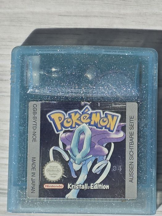 Pokémon Kristall-Edition (Crystal) GBC | Oryginał | Niemiecka wersja