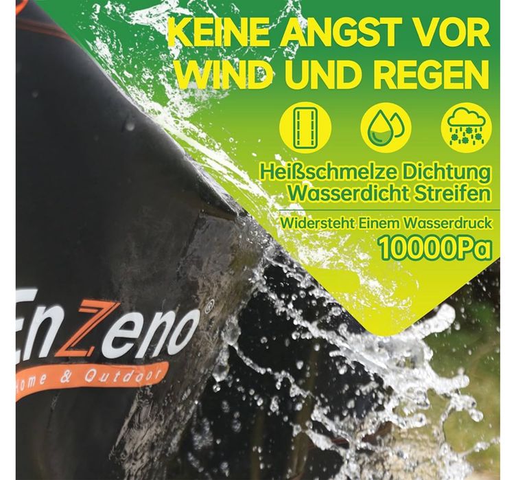 Pokrowiec Na Meble Ogrodowe 270cm x 180cm x 94cm Tkanina Oxford