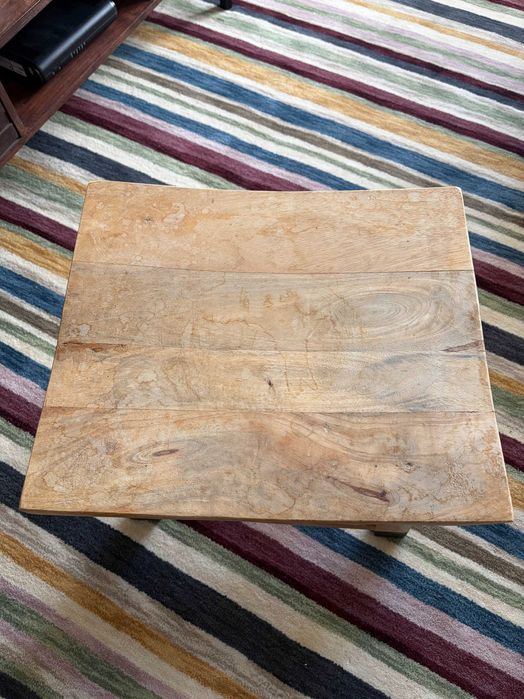 Banco Madeira SKLUM Mango Wood Decorativo Rústico