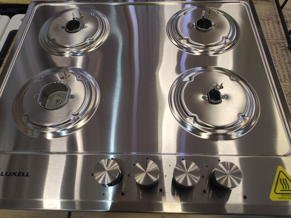 Варочная газовая поверхность KUMTEL Турция нержавейка