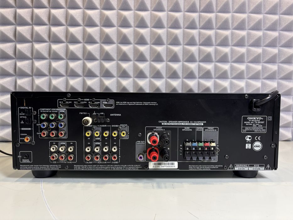 Amplituner Onkyo TX SR 307 + pilot