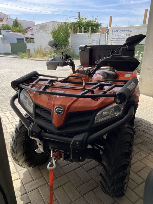 CFMoto 450L  Laranja em Excelente estado