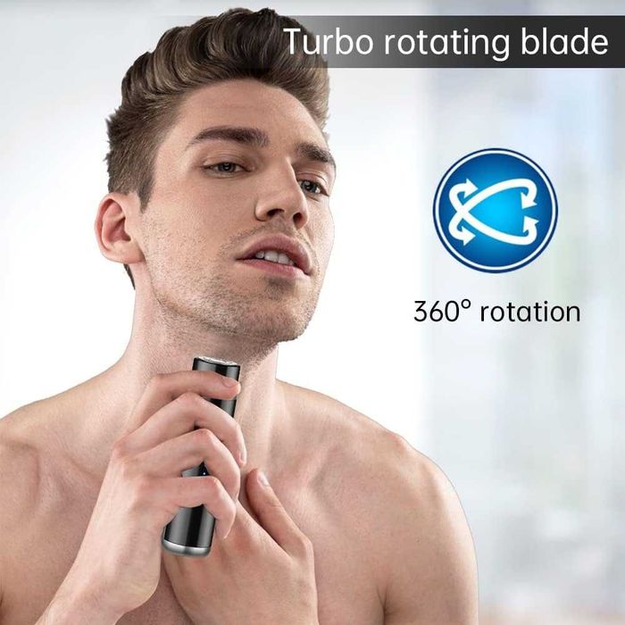 NOWA MINI USB AKU Depilator do twarzy golarka trymer. kolor biały