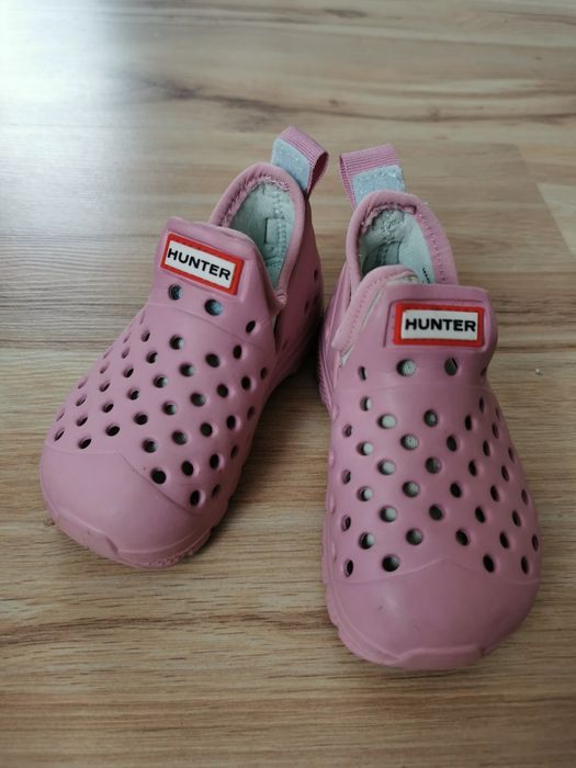 Sandałki, klapki Hunter gumowe ala crocss
