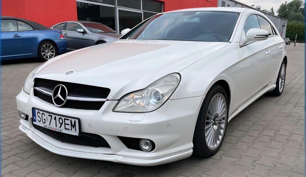 Mercedes-Benz CLS 500, 5.0 V8, AMG, DESIGNO , Japonia, Faktura 23%
